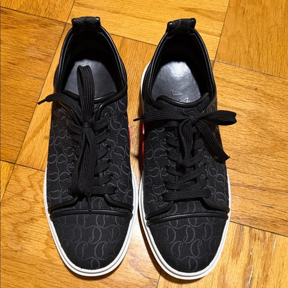 Christian Louboutin Other - Christian Louboutin Adolon Junior Black and White Men's Sneakers